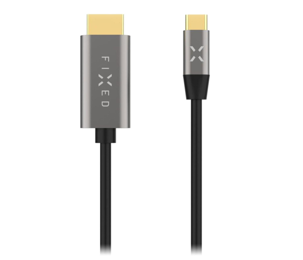FIXED Kabel USB-C/HDMI USB-C 3.1 Gen 2 18Gbps HDMI 2.0 4K/60Hz 2m FIXHU-CHDMI-GR - 1342431 - zdjęcie 2